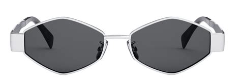 Celine CL40254U Geometric Sunglasses .